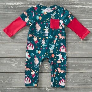 Pete and Lucy Greatest Show Baby‎ Boy Romper Size 6-9 months